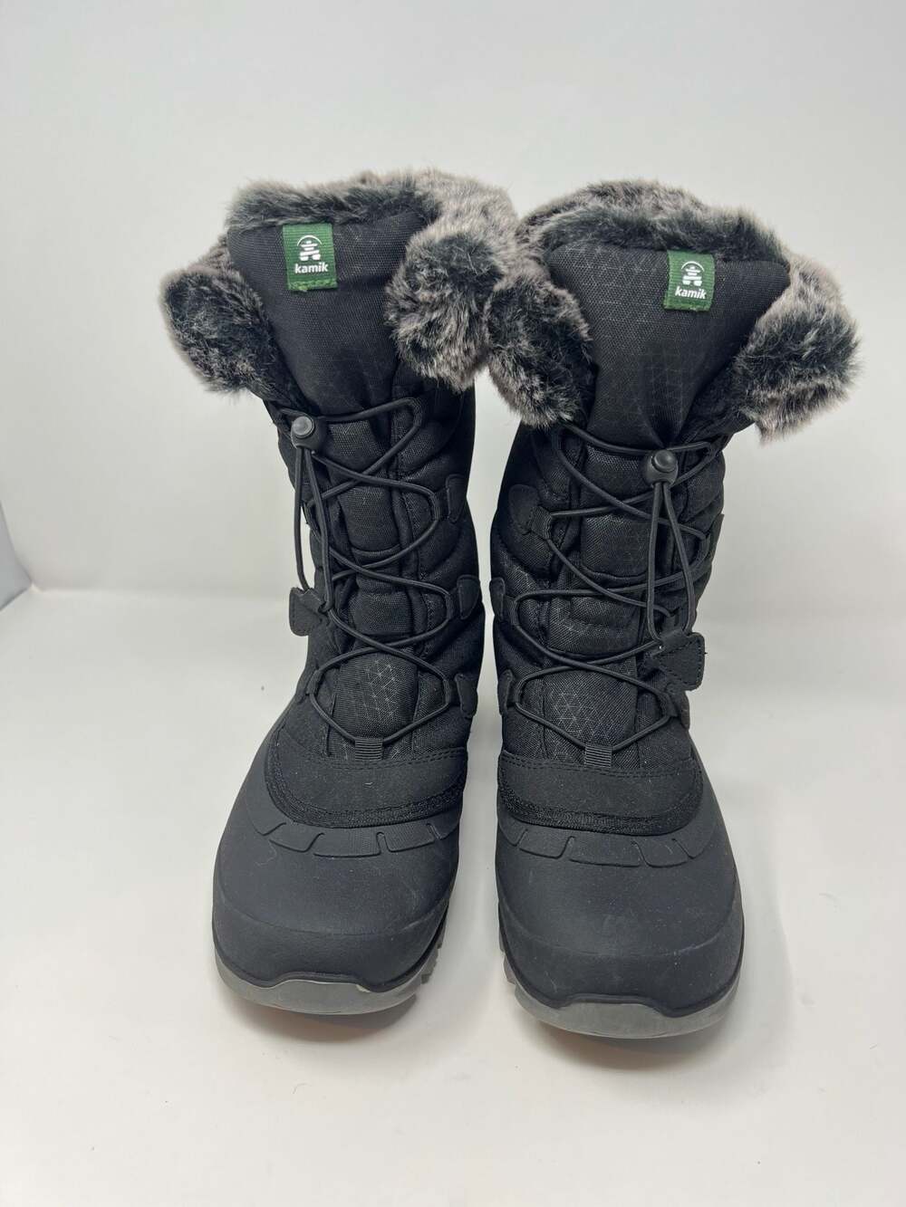 Kamik Women's Momentum2 Snow Boot, Black, Size 11 US